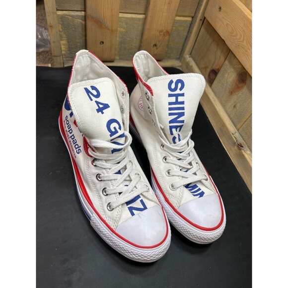 Converse Andy Warhol Brillo Soap Pads Chuck Taylor Sneakers Mens 7 Womens 9 RARE - Picture 2 of 12